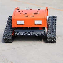 Popolnoma hidravlična kosilnica na gosenicah