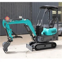 Mini bager z lopato na gosenicah