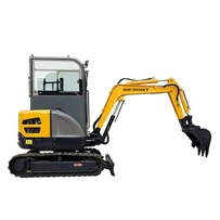 2,2-tonski mini hidravlični bager